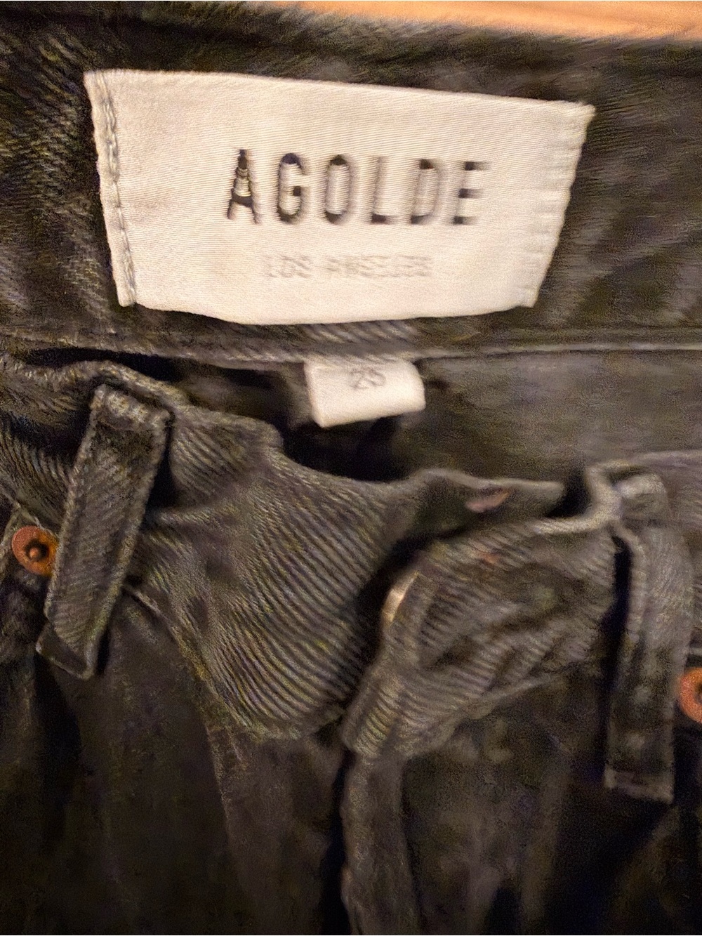 AGOLDE Riley High Rise Straight Crop - Picture 4 of 5